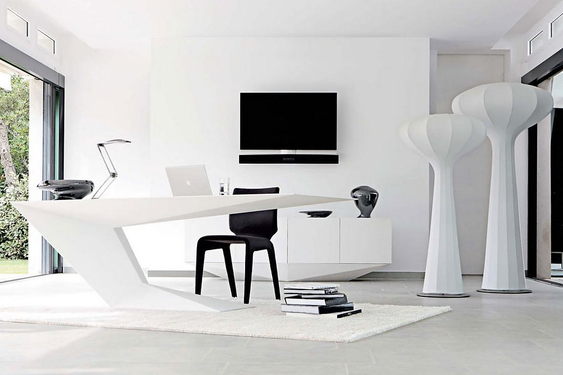 Z-shaped Office Table