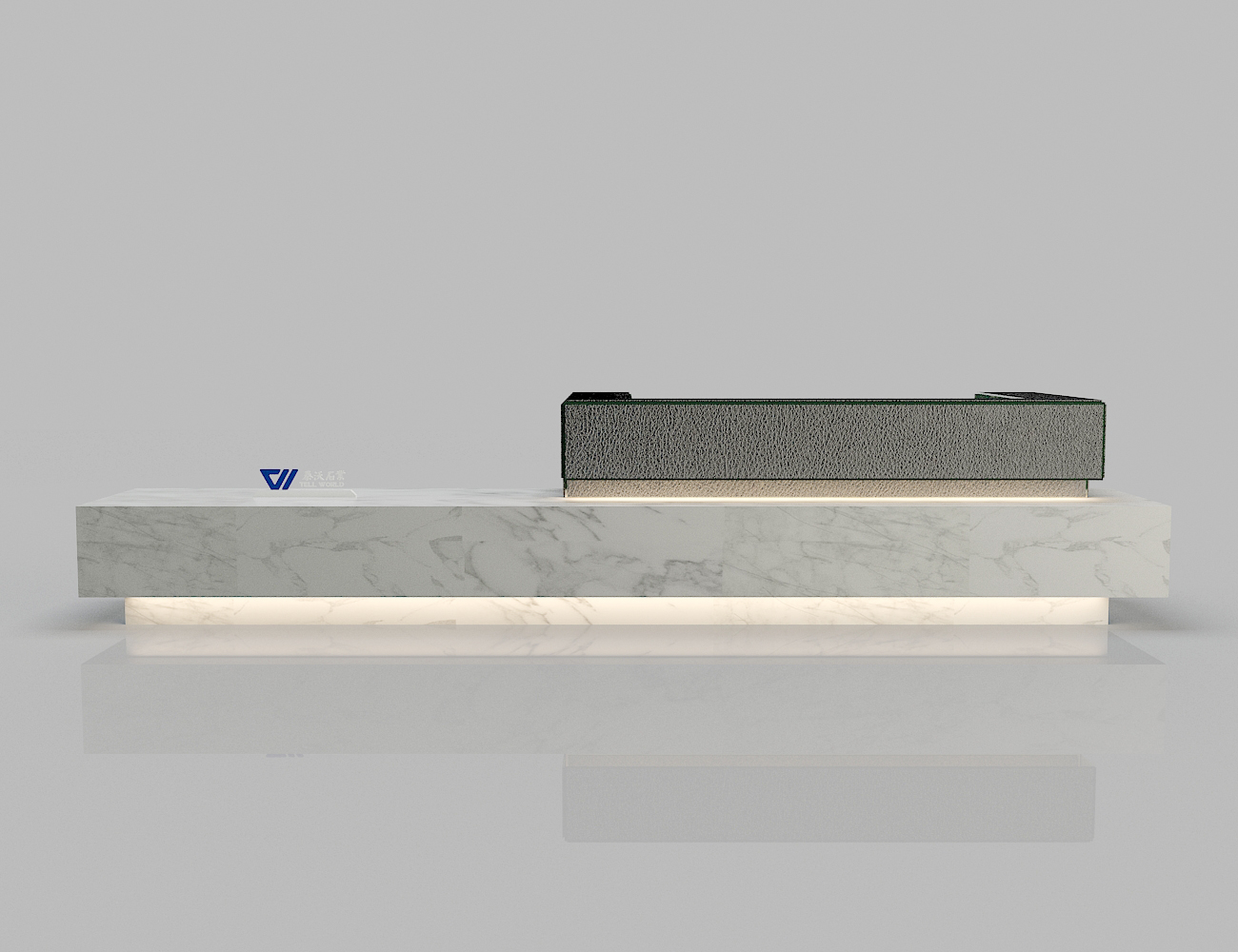 Two Layer Straight Reception Counter