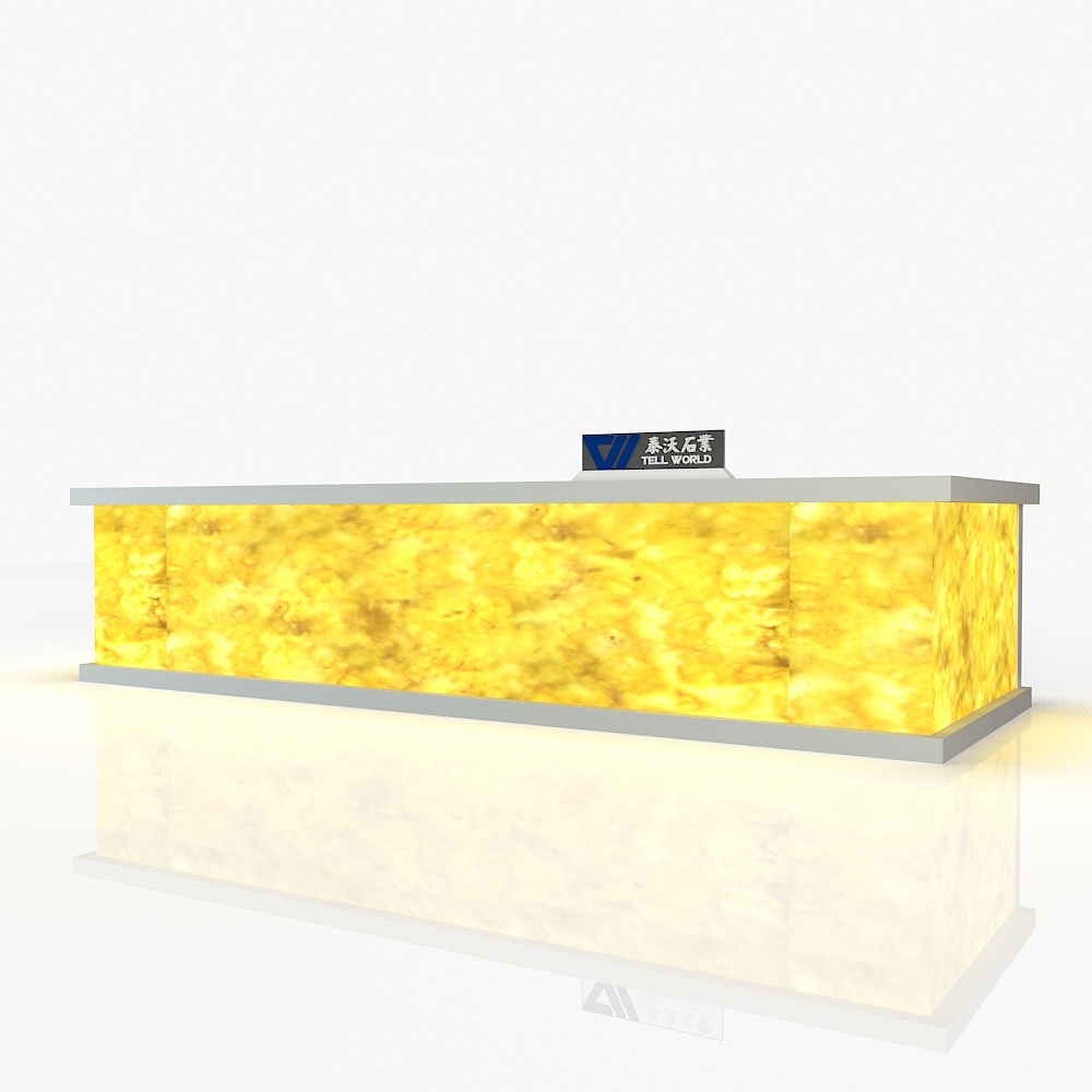 Yellow Amber Bar Counter