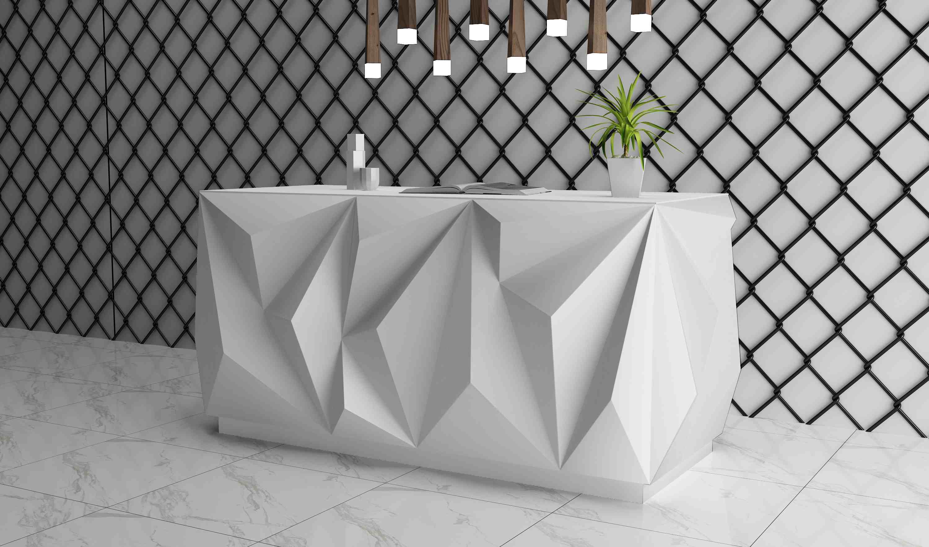 Diamond Design Small Counter