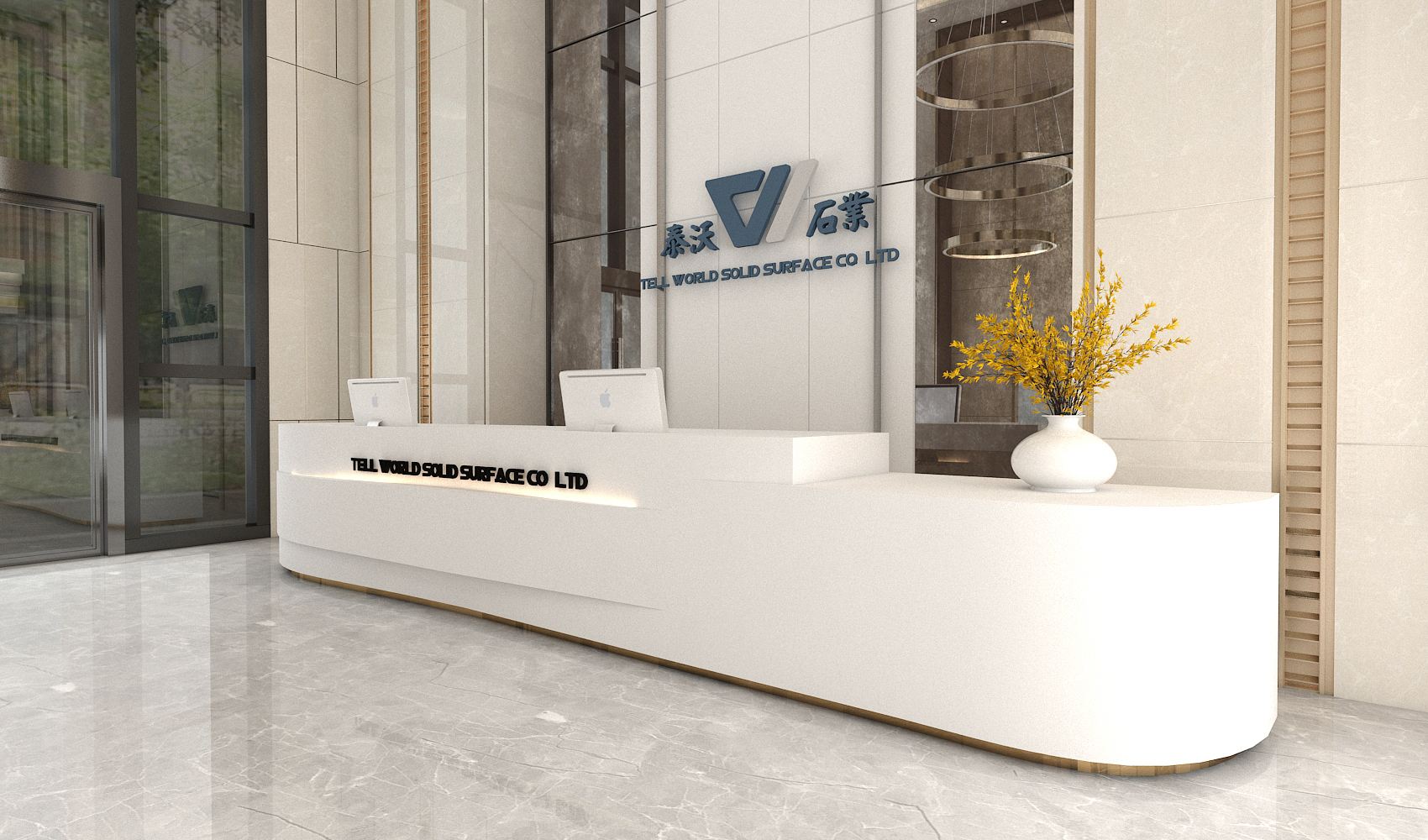 Edifice Reception Desk Counter