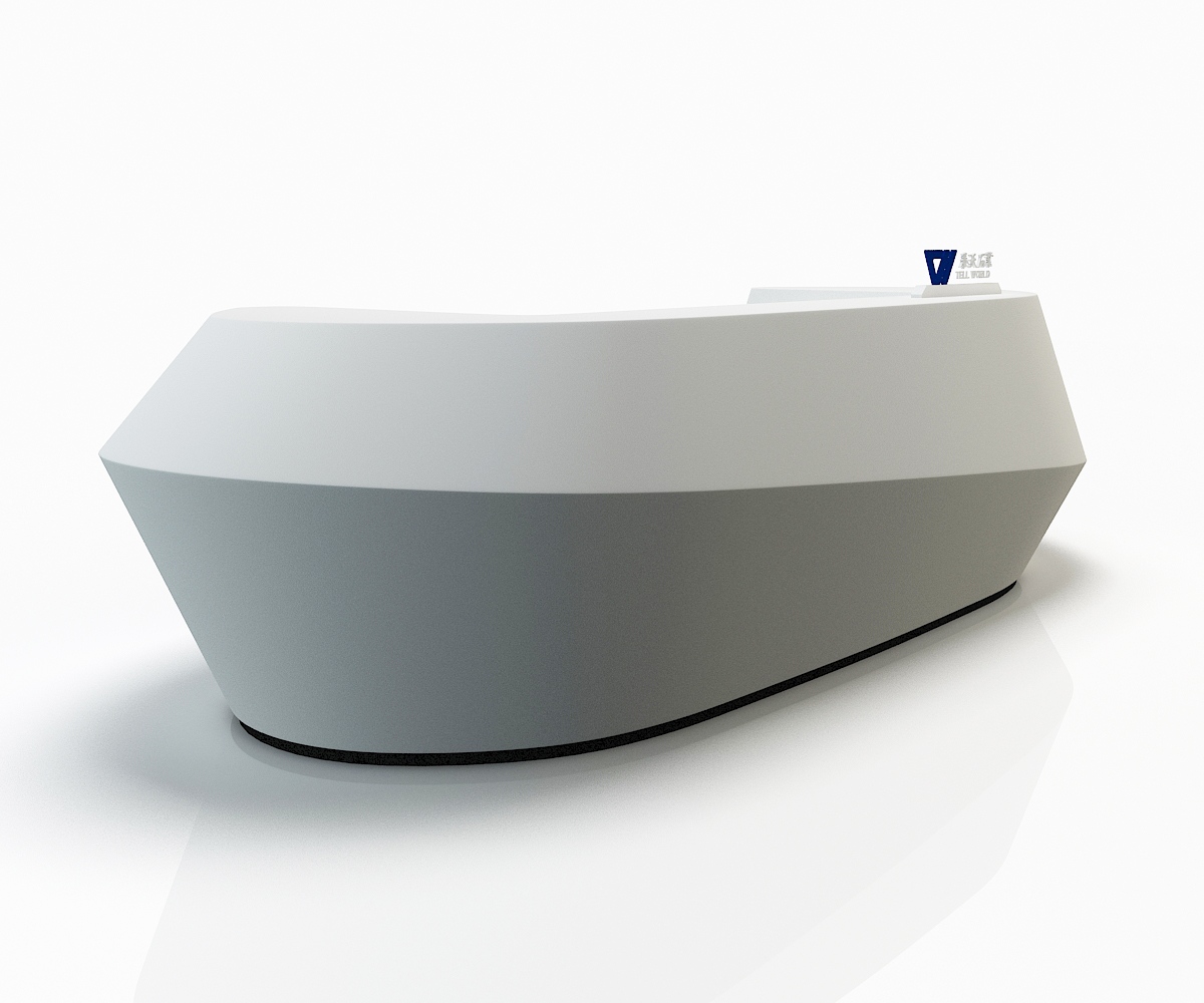 Semiellipse Design Reception Counter