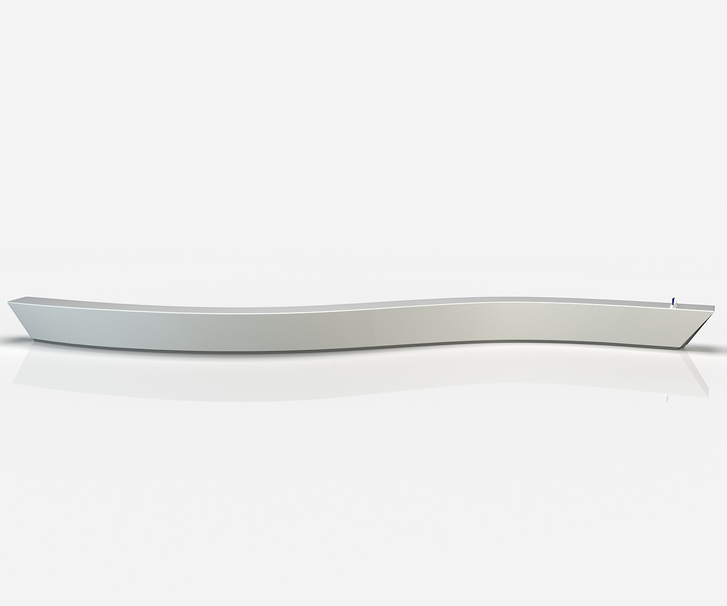 Snake Design Recpetion Counter Desk
