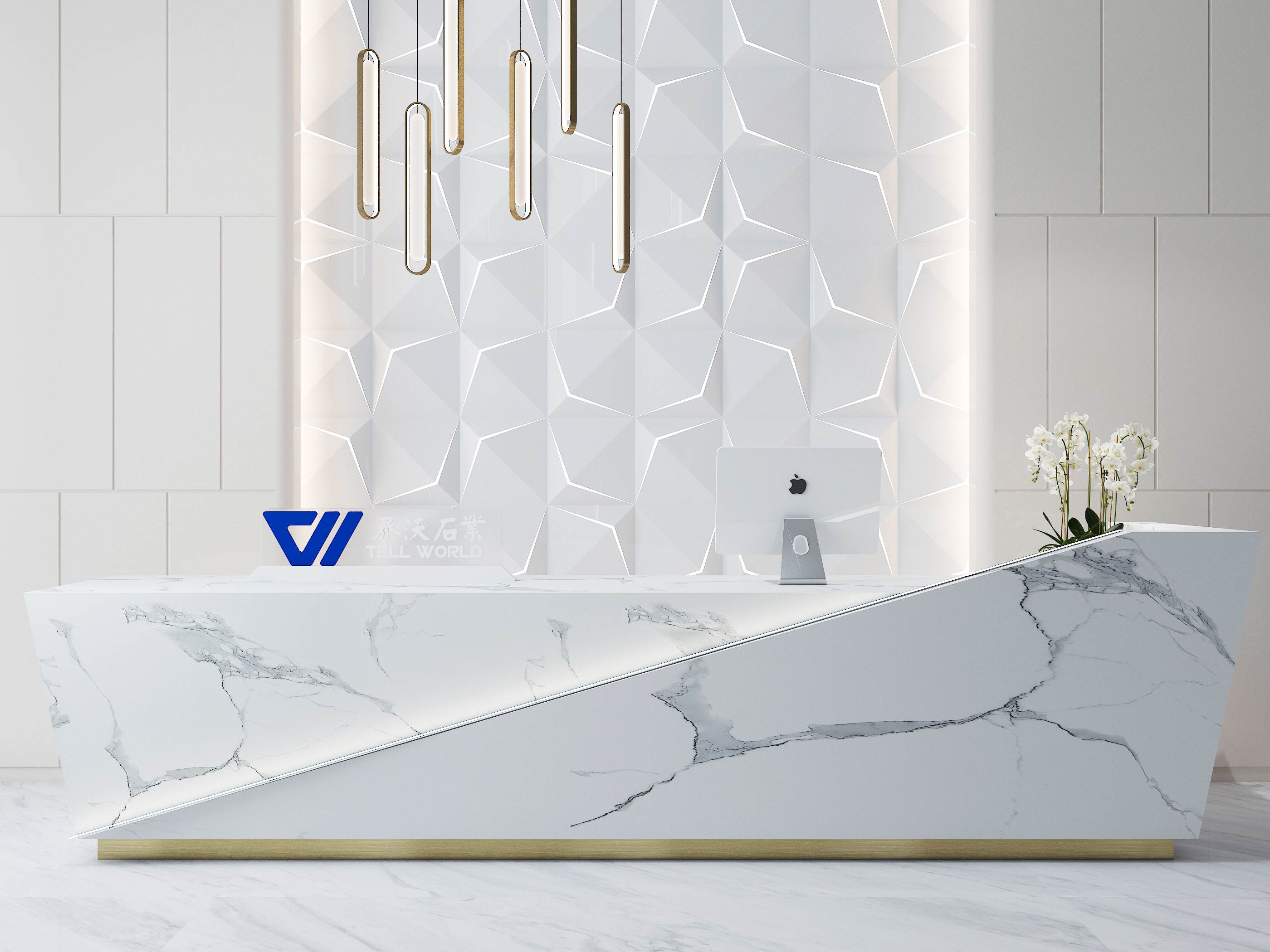 Marble Reception Desk