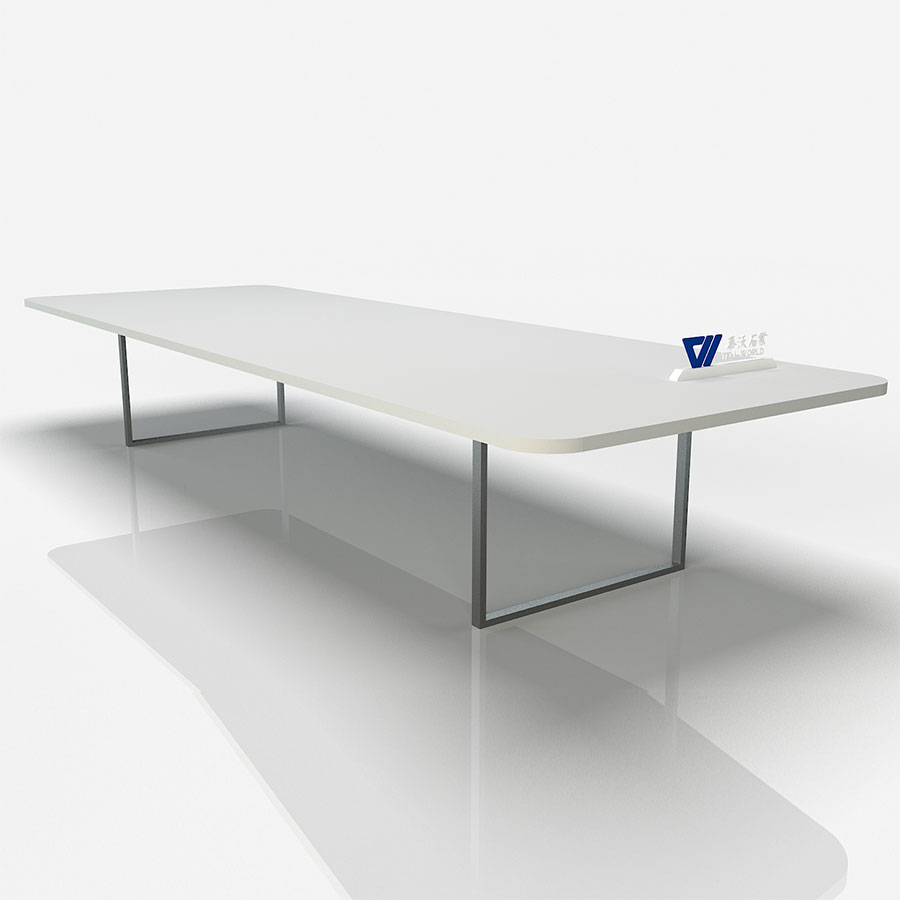 Stainless Steel Feet Conference Table